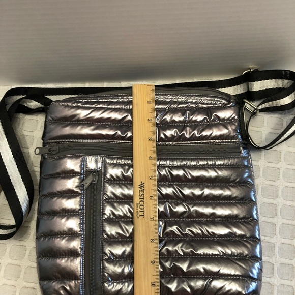 Silver cross body bag - Picture 7 of 10